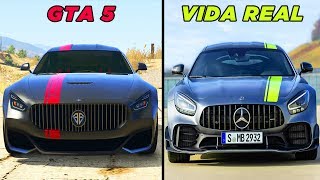 CARROS DO GTA 5 NA VIDA REAL  DLC Arena War GTA 5 Detalhes Informações amp Mais [upl. by Fong232]