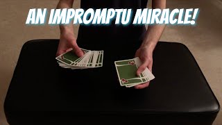 Really Cool Version Of ACAAN Any Card At Any Number Impromptu Card Trick PerformanceTutorial [upl. by Edgar986]