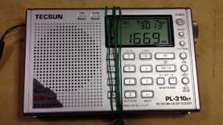 PL310ET  303WA2  coupling loop4turn 1669kHz gesashi（灯台放送 げさし） [upl. by Corneille363]