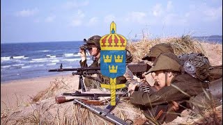 Swedish Armed Forces during the Cold War  När Solen Lyser Klart på Himlen Blå [upl. by Giefer]