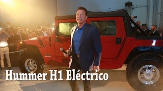 Arnold Schwarzenegger Hummer eléctrico [upl. by Ahmed]