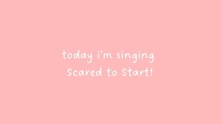 scared to start cover by victoria martin [upl. by Aronid645]