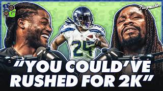 Marshawn Lynch Reveals What Held Him Back From Putting Up INSANE Numbers [upl. by Ambie]