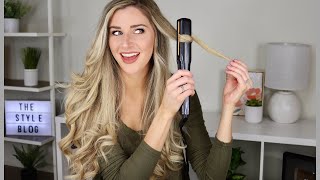 HOW TO CURL YOUR HAIR WITH A STRAIGHTENER UPDATED [upl. by Noeled]