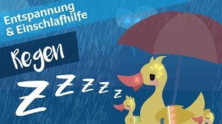 60 Min Regengeräusche zum Einschlafen  Einschlafhilfe für Babys Kinder amp Erwachsene  MoupMoup [upl. by Alo]