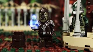 Yoda  Wookies  Unstoppable  LEGO STAR WARS  StopMotion Story [upl. by Kcirdor896]