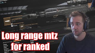 The MTZ556 Ultimate LongRange Loadout for ranked mutiplayer Season 5 Best build long range [upl. by Ashli]