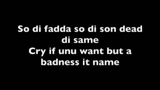 Alkaline Badness It Name Lyrics [upl. by Nairad310]