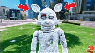 BRAND NEW DIAMOND FOXY ANIMATRONIC DISCOVERY GTA 5 Mods FNAF RedHatter [upl. by Idolah]