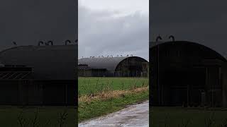 Typhoon time at a dark and damp RAF Coningsby [upl. by Aikat]