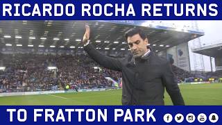 Ricardo Rocha returns to Fratton Park [upl. by Nylasoj]