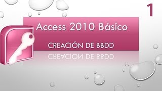 Curso Access Básico 2010 Creación de BBDD Vídeo 1mp4 [upl. by Mahmoud254]