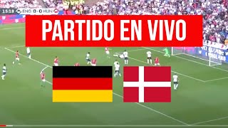 ALEMANIA vs DINAMARCA en VIVO EUROCOPA 2024 [upl. by Calondra]