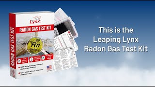 Leaping Lynx Radon Gas Test Intro Video [upl. by Quentin]