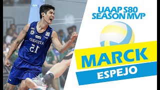 Marck Espejo  UAAP Season 80 Highlights  Season Most Valuable Player [upl. by Anwat855]