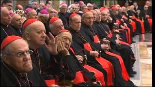 Les voeux du Pape François à la Curie romaine [upl. by Horten]