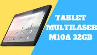 Tablet MULTILASER M10A Tela Grande Nb 331 2Gb32Gb Dual Chip 101 2022 [upl. by Dnalyk]