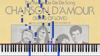 quotChanson Damourquot quotThe Radadadada Songquot  quotSong of Lovequot Synthesia Tutorial [upl. by Ashling]