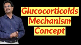 Glucocorticoid Mechanism Concept  Pharmacist exam preparation [upl. by Aikrahs]