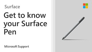 How to use the Surface Pen  Microsoft [upl. by Aila]