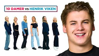 10 DAMER vs HENRIK VIKEN [upl. by Sobel754]