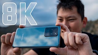 Filming 8k with Samsung S20 Ultra  EPIC or JUST HYPE [upl. by Allista14]