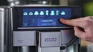 Setup Favorite Drinks on your Siemens EQ 6 plus [upl. by Brander]