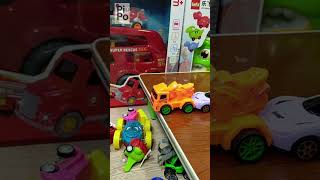 Pipo B24 smalltruck smallcar carcrash truckcartoon truckcrashes carcartoon [upl. by Hassadah]