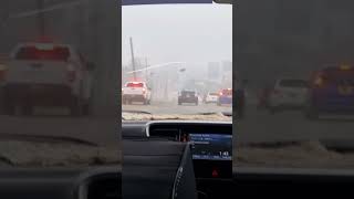 Extremely foggy day in Nairobi vlog kenya travel [upl. by Nasho]