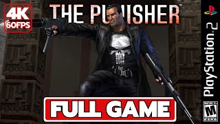 The Punisher Gameplay Walkthrough 4K 60FPS  Full Game  No Commentary [upl. by Piero]