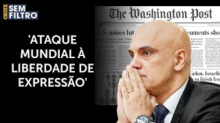 Jornal americano critica censura de Moraes e compara Brasil à ditaduras comunistas [upl. by Gustaf]