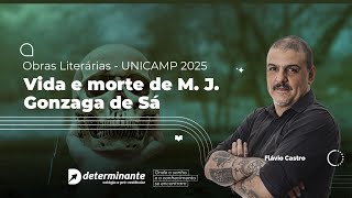 Obras Literárias Unicamp 2025 Vida e morte de M J Gonzaga de Sá [upl. by Yendic]