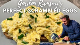 Gordon Ramsays PERFECT Scrambled Eggs [upl. by Ihsakat]