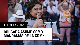 Clara Brugada toma hoy protesta como jefa de Gobierno de la CDMX [upl. by Ludly]