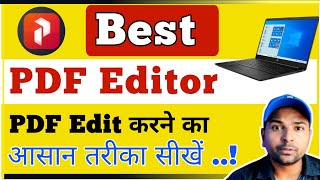 Laptop me pdf edit kaise kare  free pdf editor  How to edit pdf in Windows 11 [upl. by Gilburt]