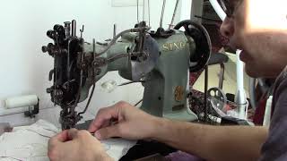 Threading Trick for Singer 72W19 Hemstitching Machine [upl. by Htiekram]