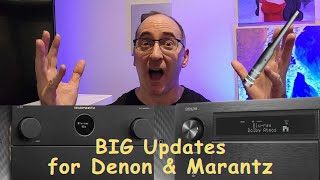 BIG Denon Marantz Feature Updates Livestream Event [upl. by Atsedom]