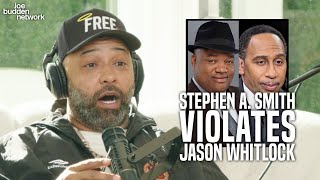 Stephen A Smith VIOLATES Jason Whitlock  quotYou FAT Piece of St I HATE HIMquot [upl. by Aretahs]