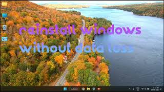 windows reinstall without data loss how to download windows [upl. by Moselle594]