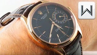 Rolex Cellini Date 50515 Luxury Watch Review [upl. by Llednohs]