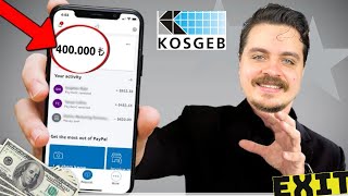 KOSGEB’DEN 400000₺ EFT  KOSGEB’DE ÖDEME NASIL OLUYOR  DESTEK ÖDEME AŞAMASI [upl. by Naltiac328]