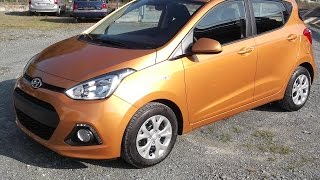 NUOVA HYUNDAI I 10 ORANGE MANDARIN GRATIS [upl. by Ynnavoj]