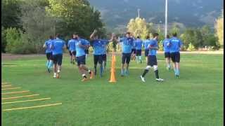 Complete soccer training warm up3 [upl. by Ameehs]