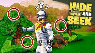 ALMOST IMPOSSIBLE HIDING  Hide amp Seek in Fortnite [upl. by Ziana]