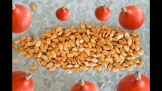 How To Make Salted Pumpkin Seeds For Snack [upl. by Eetsud]