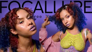 FOCALLURE Chameleon Collection SWATCHING  Iridescent Color changing Makeup Review [upl. by Jola647]