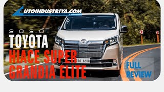 2020 Toyota Hiace Super Grandia Elite  Full Review [upl. by Marlette]