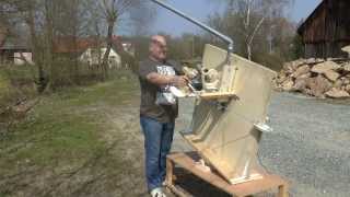 Drill powered machine gun Now 62 rounds full auto [upl. by Ulrich]