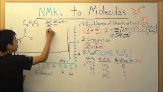 NMR Made Easy Part 6B  NMR to Molecule Structure  Organic Chemistry [upl. by Servetnick866]