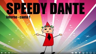 Speedy Dante  Divina Commedia  Inferno  Canto 1 [upl. by Gnous]